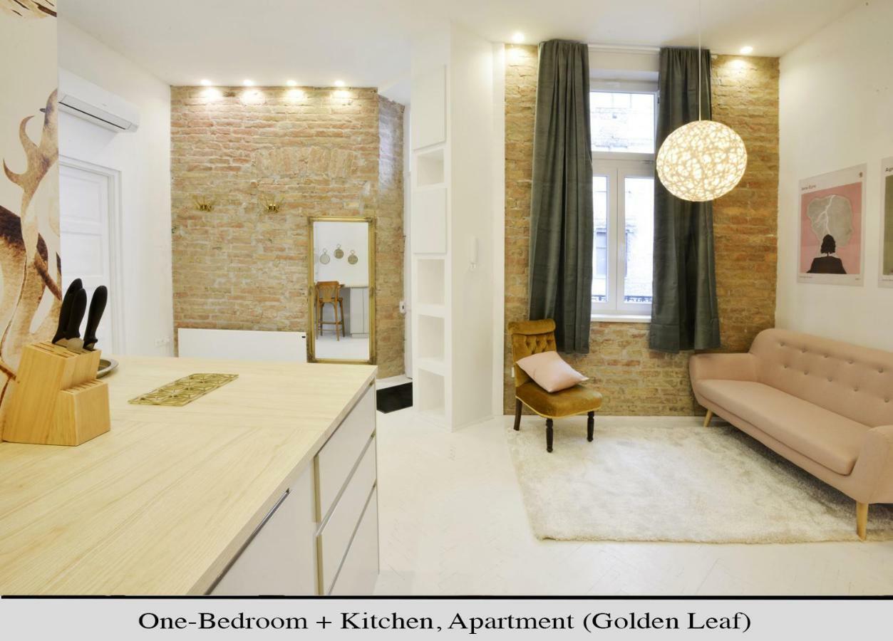 Golden Leaf Apartment Budapest Exteriör bild